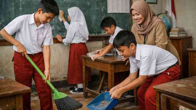 Piket Kelas terhadap Tanggung Jawab Kolektif Siswa SMP